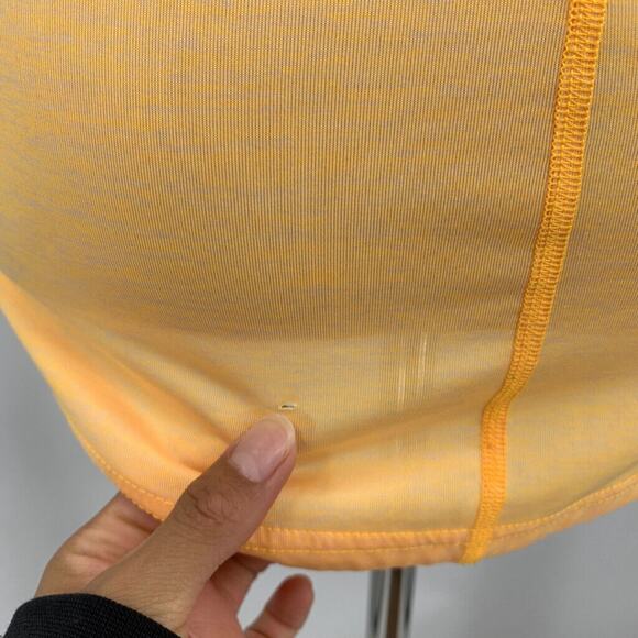 Adidas Tank Womens Extra Small Cheddar Climalite Racerback Vented Top *READ - Picture 7 of 13